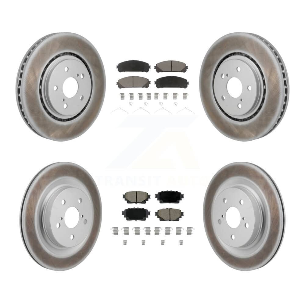 Transit Auto - KGC-102668 - Front and Rear Disc Brake Kits