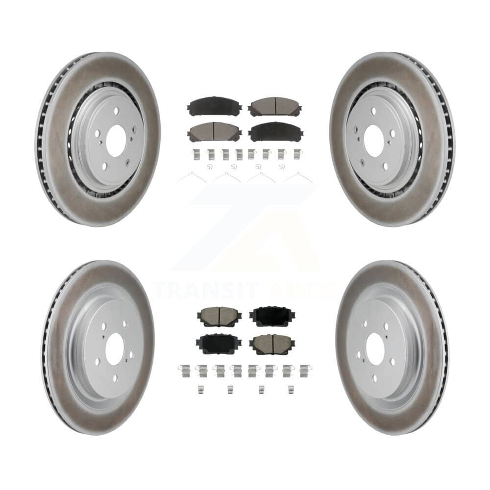 Transit Auto - KGC-102669 - Front and Rear Disc Brake Kits