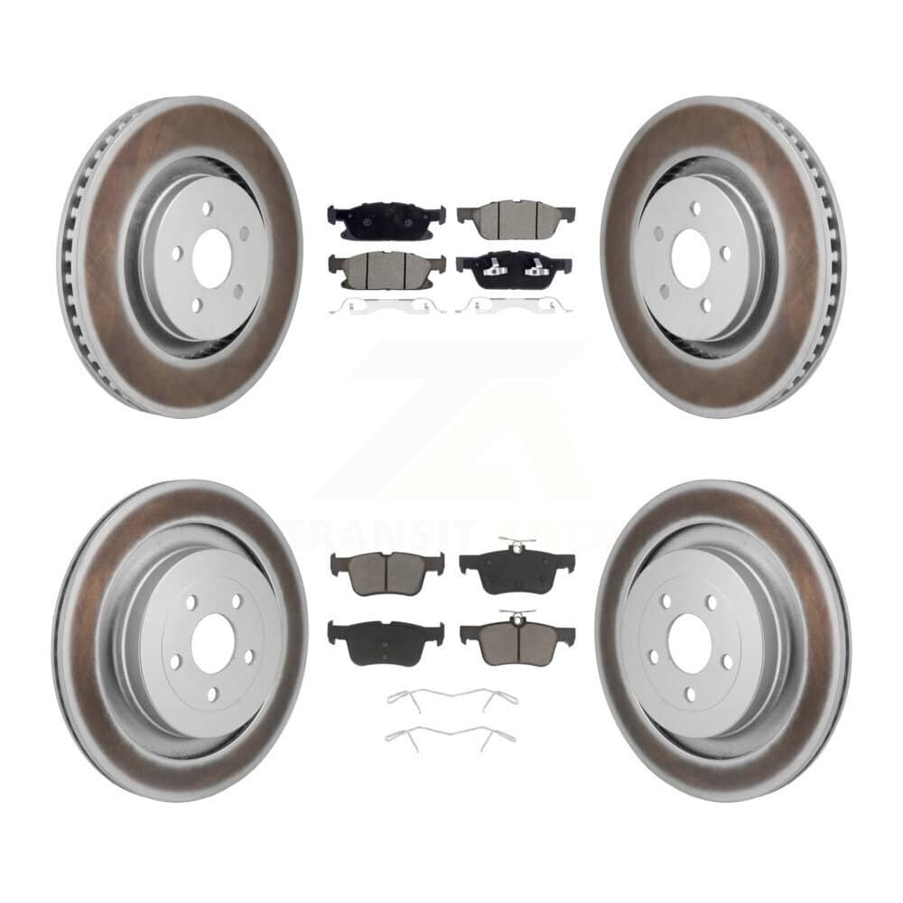 Transit Auto - KGC-102674 - Front and Rear Disc Brake Kits