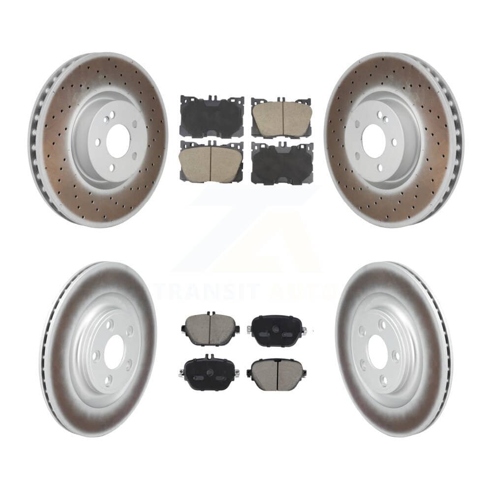 Transit Auto - KGC-102681 - Front and Rear Disc Brake Kits