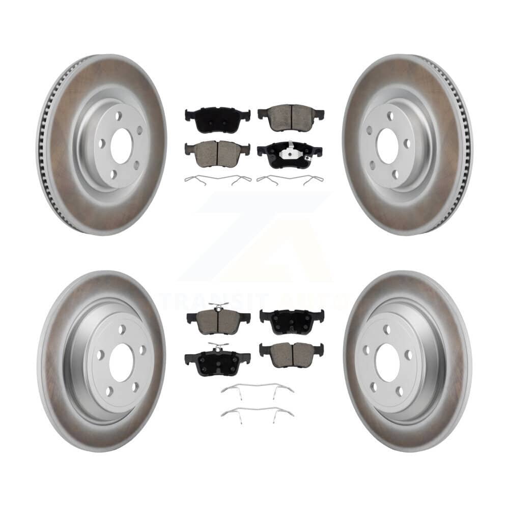 Transit Auto - KGC-102690 - Front and Rear Disc Brake Kits