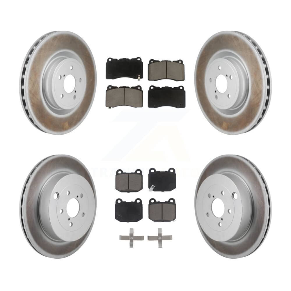 Transit Auto - KGC-102693 - Front and Rear Disc Brake Kits