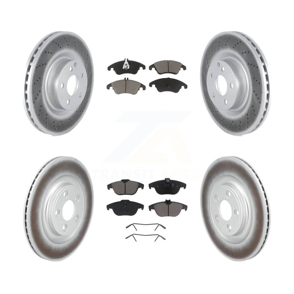 Transit Auto - KGC-102701 - Front and Rear Disc Brake Kits