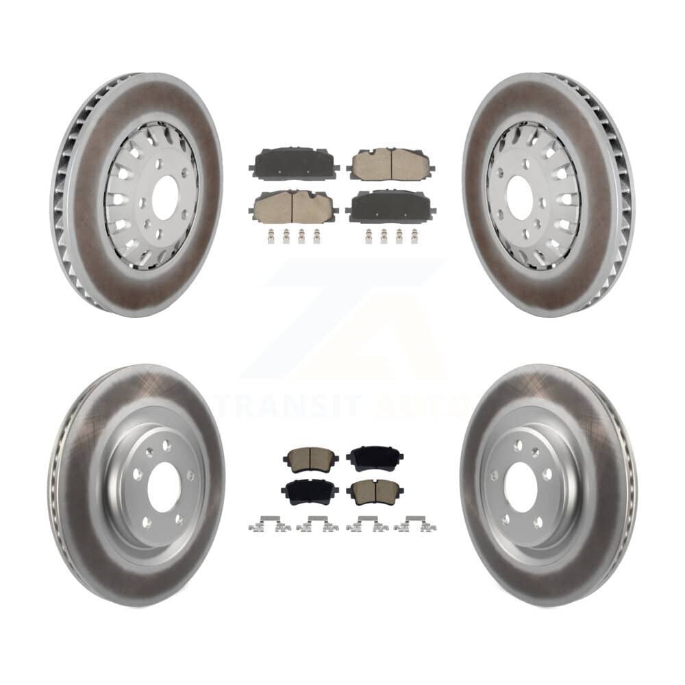Transit Auto - KGC-102706 - Front and Rear Disc Brake Kits