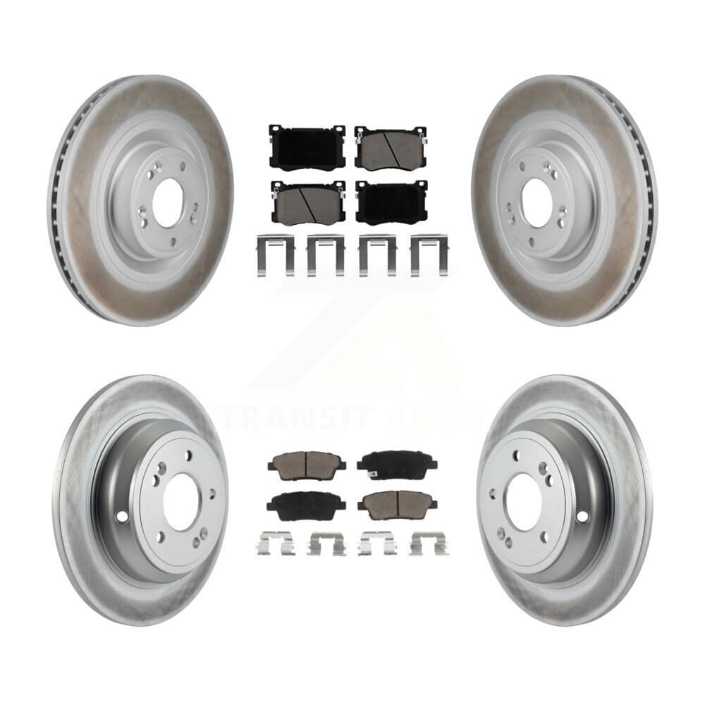 Transit Auto - KGC-102731 - Front and Rear Disc Brake Kits