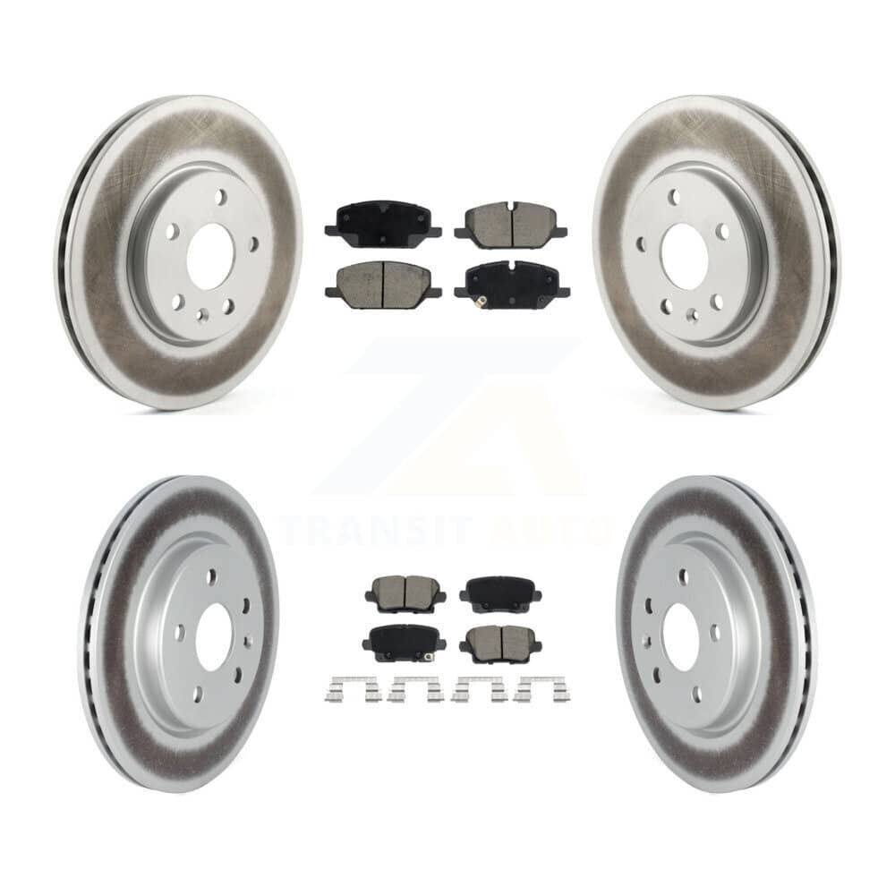 Transit Auto - KGC-102748 - Front and Rear Disc Brake Kits