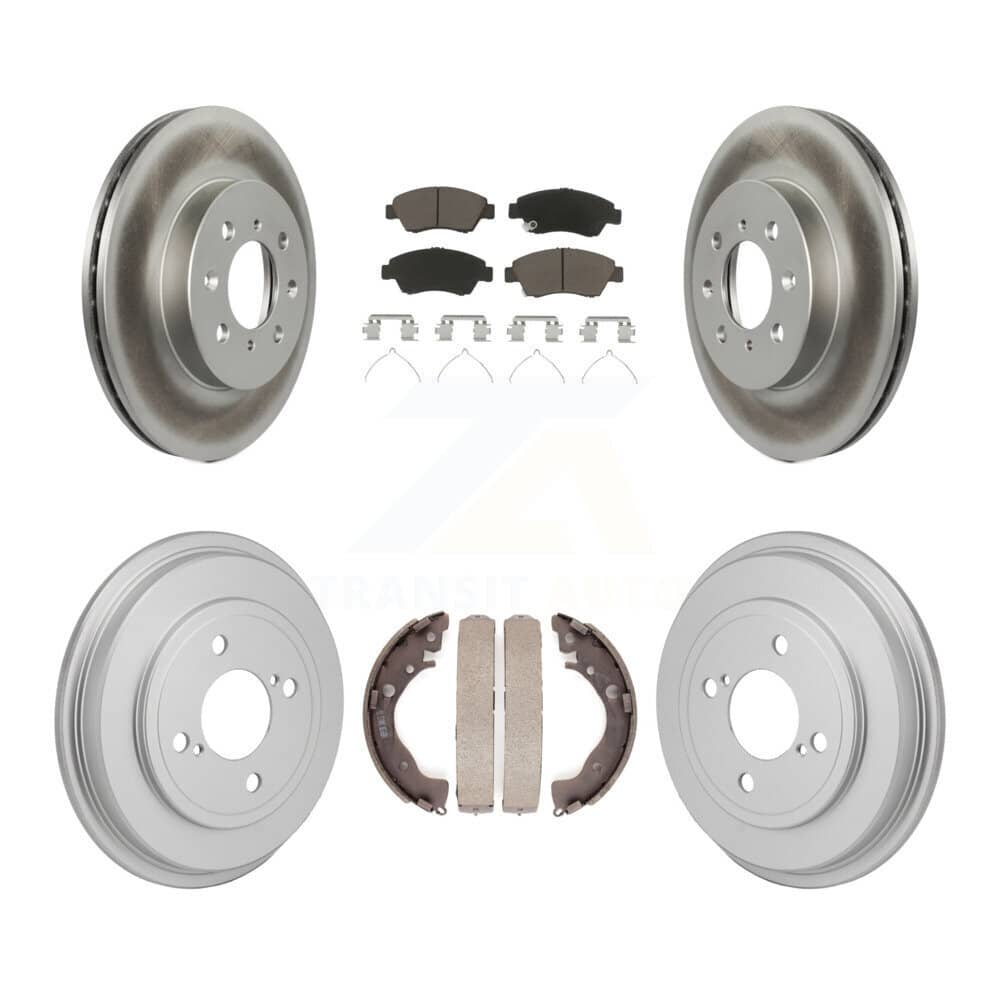 Transit Auto - KGC-102863 - Front and Rear Disc Brake Kits