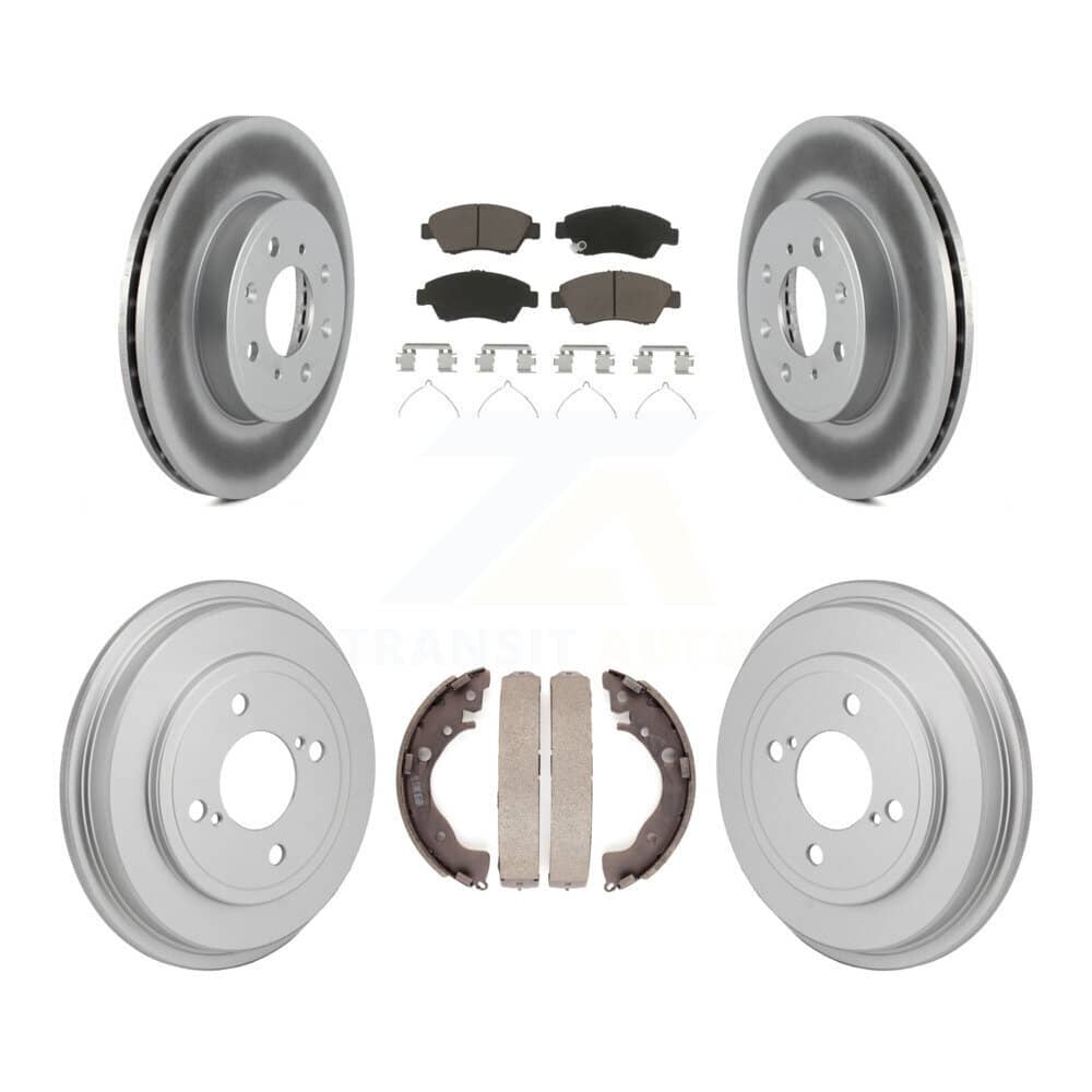 Transit Auto - KGC-102866 - Front and Rear Disc Brake Kits