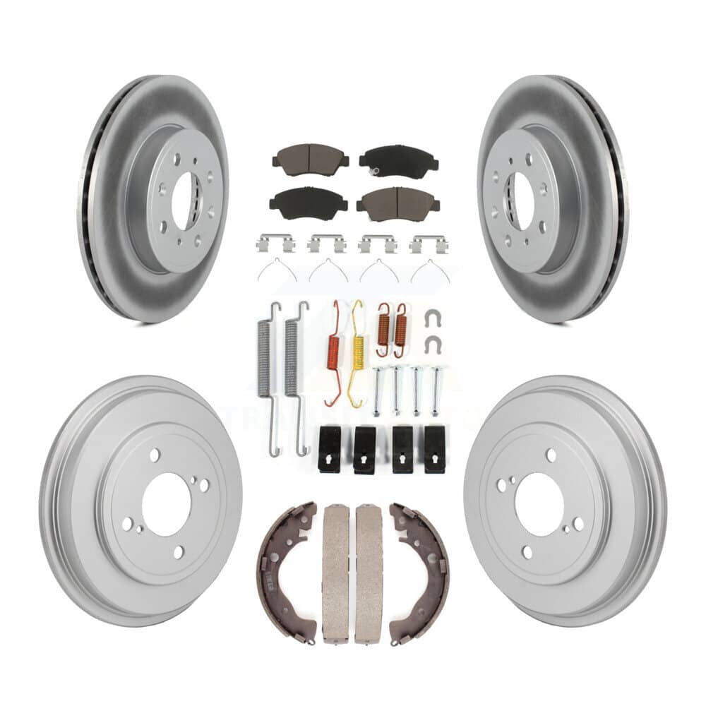 Transit Auto - KGC-102876 - Front and Rear Disc Brake Kits