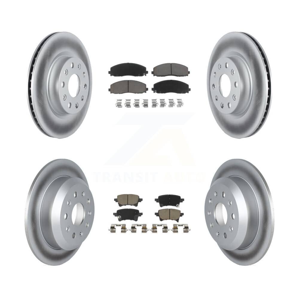 Transit Auto - KGC-102904 - Front and Rear Disc Brake Kits