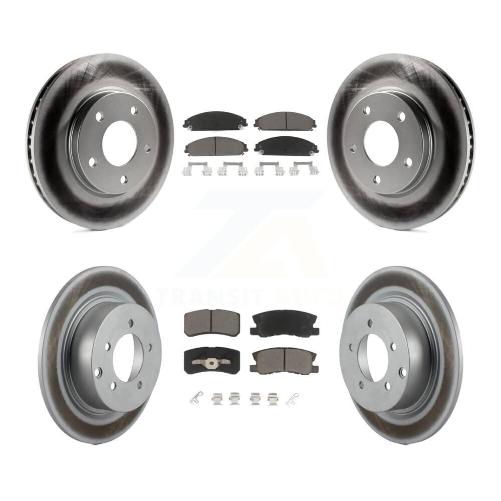 Transit Auto - KGC-103586 - Front and Rear Disc Brake Kits