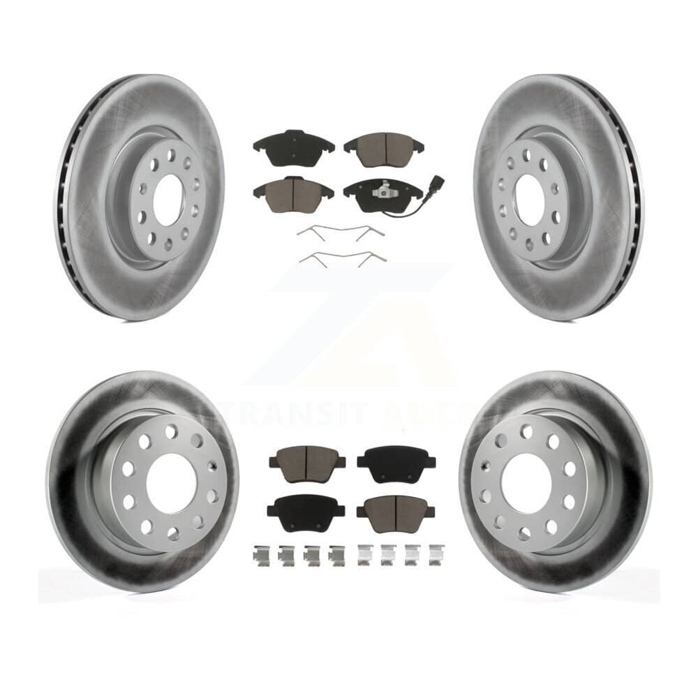 Transit Auto - KGC-103587 - Front and Rear Disc Brake Kits