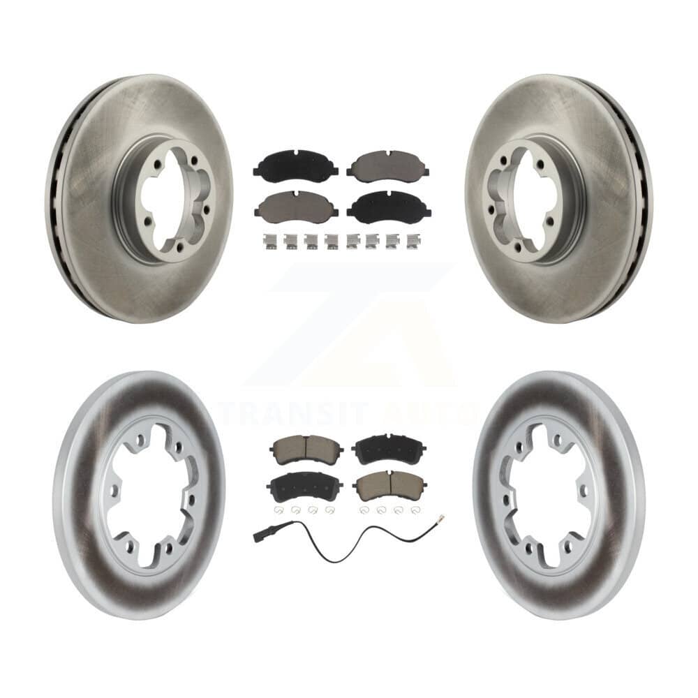Transit Auto - KGC-103592 - Front and Rear Disc Brake Kits