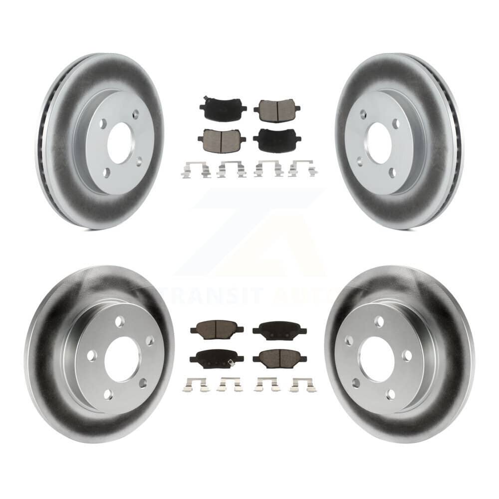 Transit Auto - KGC-103602 - Front and Rear Disc Brake Kits