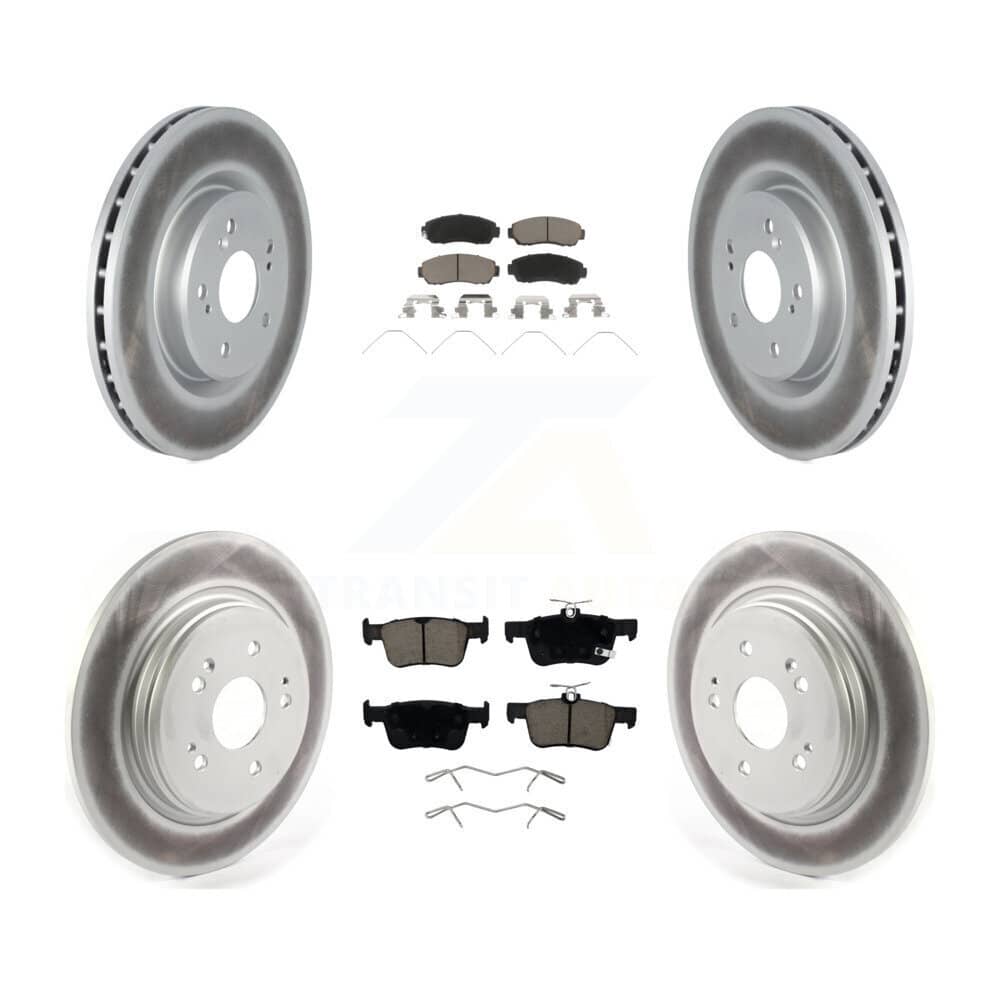 Transit Auto - KGC-103616 - Front and Rear Disc Brake Kits