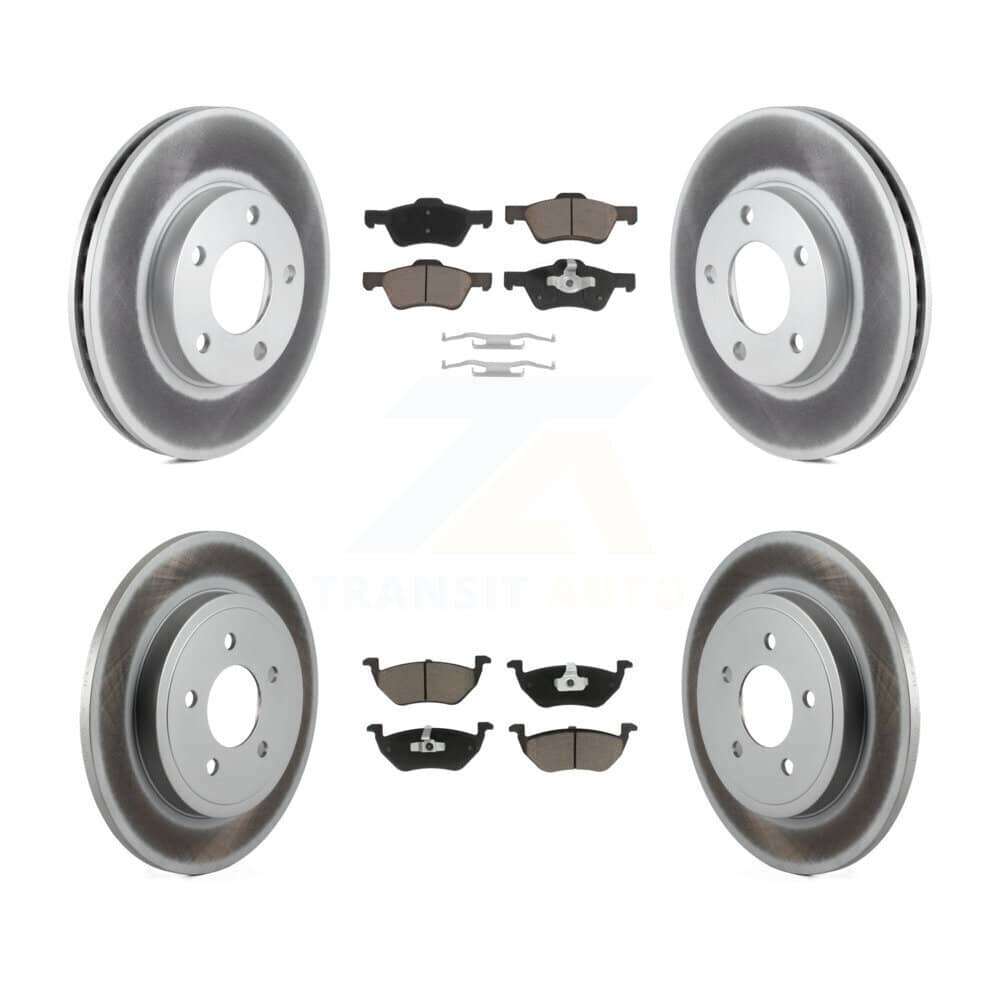 Transit Auto - KGC-103619 - Front and Rear Disc Brake Kits