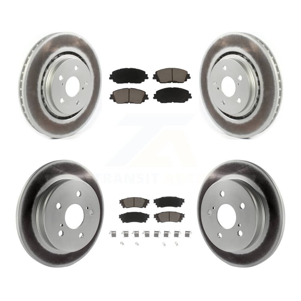 Transit Auto - KGC-103621 - Front and Rear Disc Brake Kits