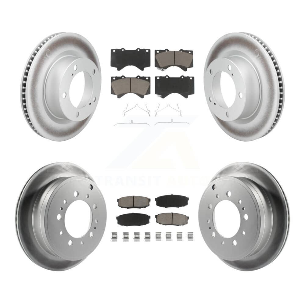 Transit Auto - KGC-103623 - Front and Rear Disc Brake Kits