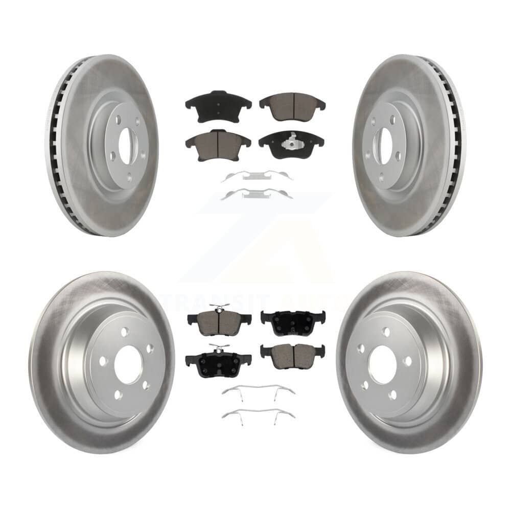 Transit Auto - KGC-103624 - Front and Rear Disc Brake Kits