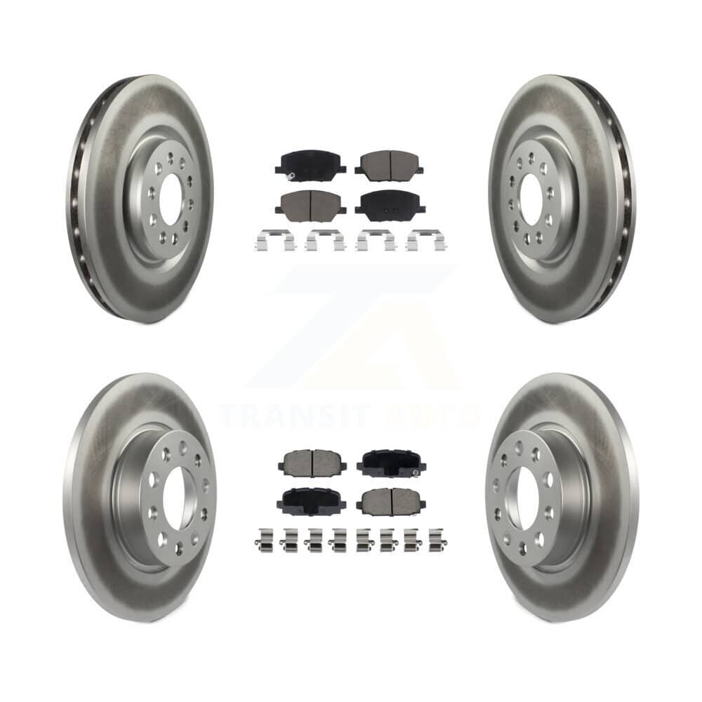 Transit Auto - KGC-103636 - Front and Rear Disc Brake Kits