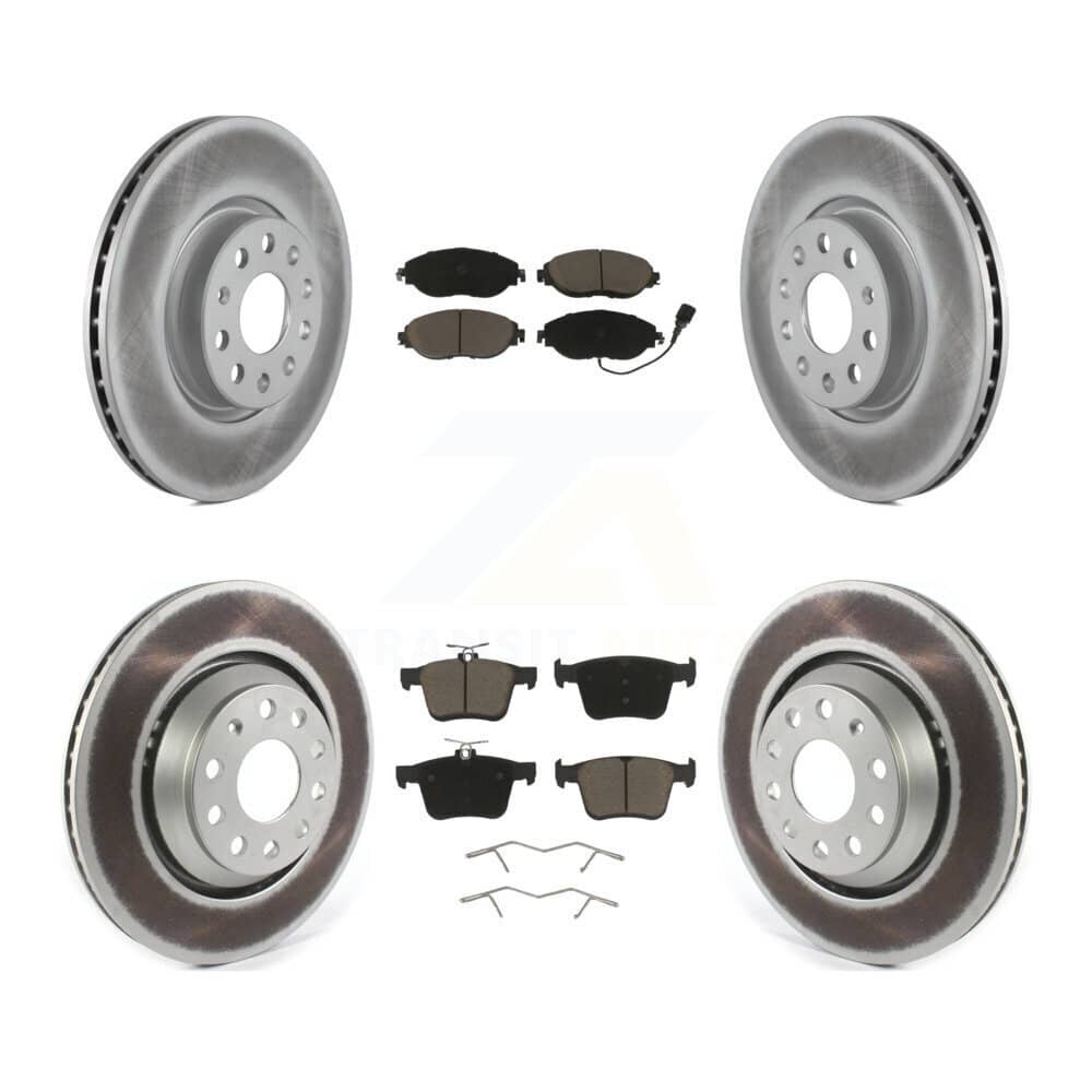 Transit Auto - KGC-103638 - Front and Rear Disc Brake Kits