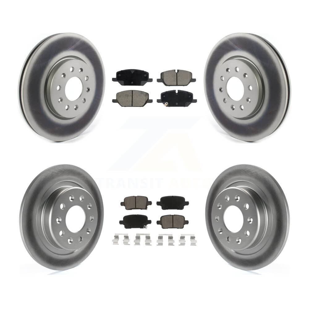 Transit Auto - KGC-103644 - Front and Rear Disc Brake Kits
