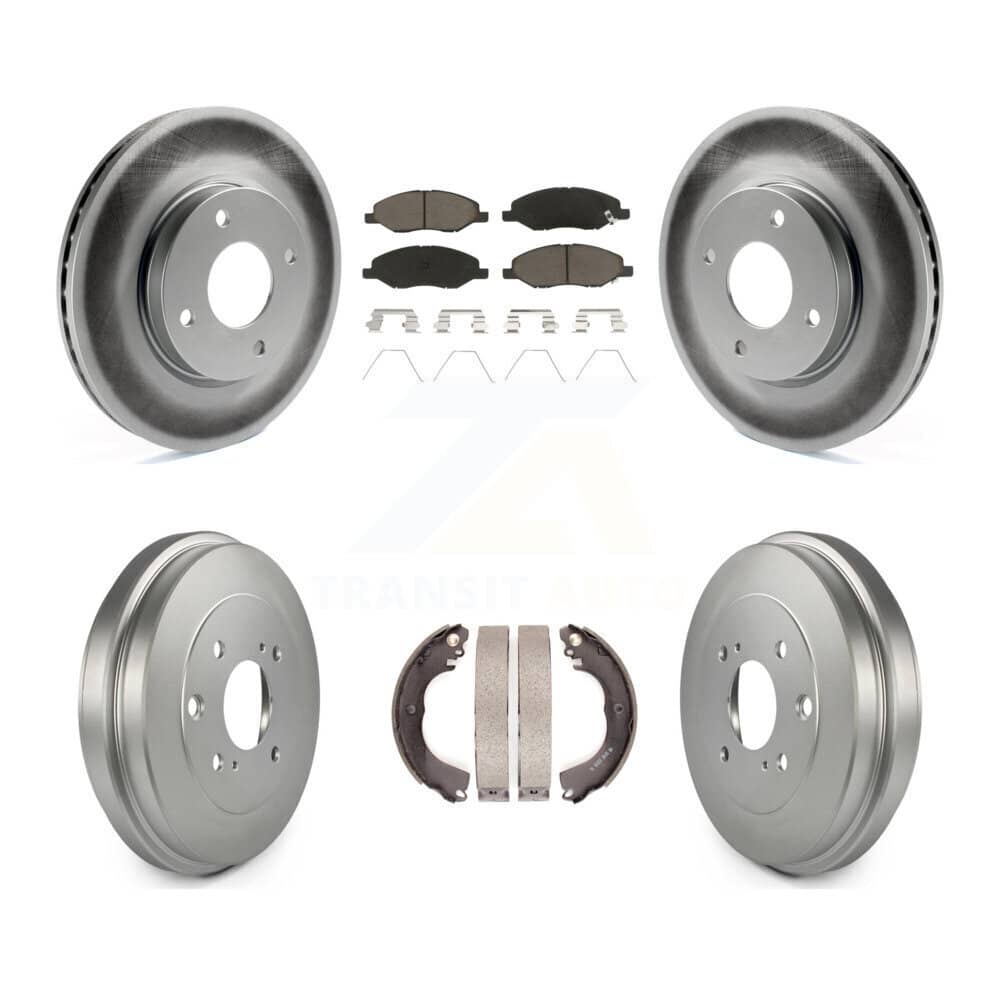 Transit Auto - KGC-103804 - Front and Rear Disc Brake Kits