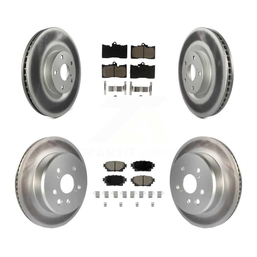 Transit Auto - KGC-103806 - Front and Rear Disc Brake Kits