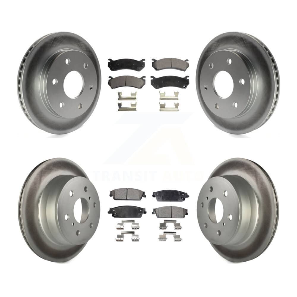 Transit Auto - KGF-100560 - Front and Rear Disc Brake Kits