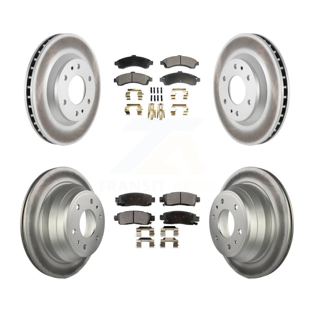 Transit Auto - KGF-100571 - Front and Rear Disc Brake Kits