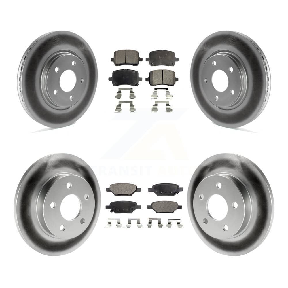 Transit Auto - KGF-100577 - Front and Rear Disc Brake Kits
