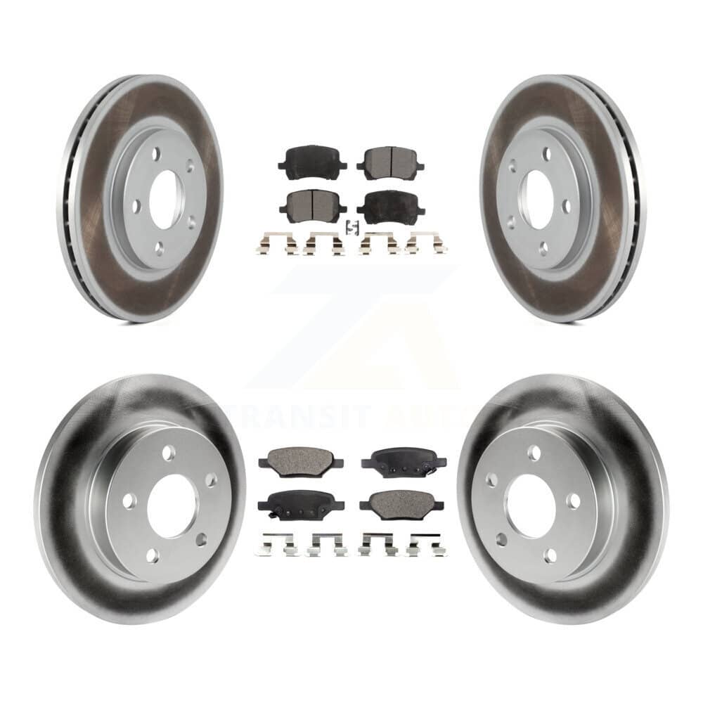 Transit Auto - KGF-100583 - Front and Rear Disc Brake Kits