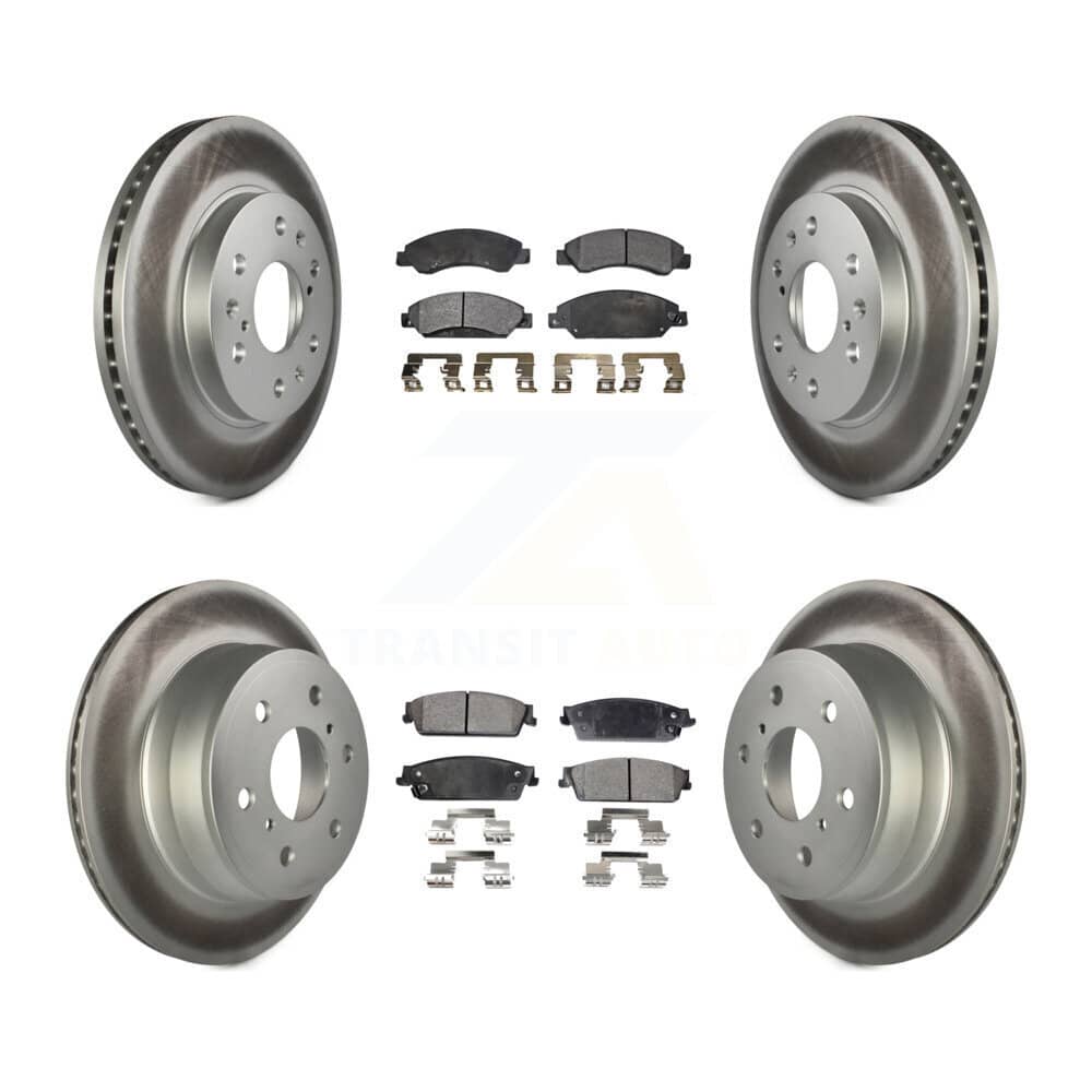 Transit Auto - KGF-100587 - Front and Rear Disc Brake Kits