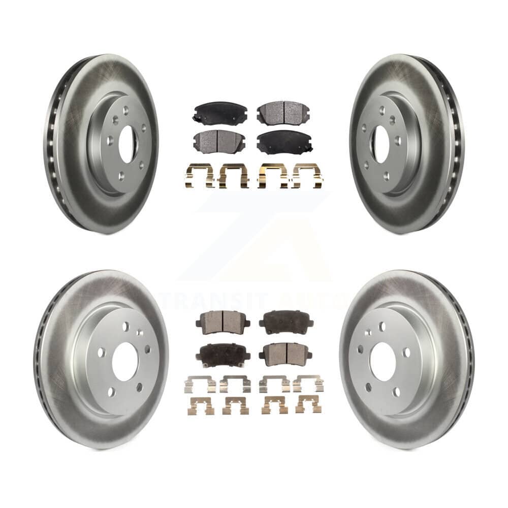 Transit Auto - KGF-100612 - Front and Rear Disc Brake Kits