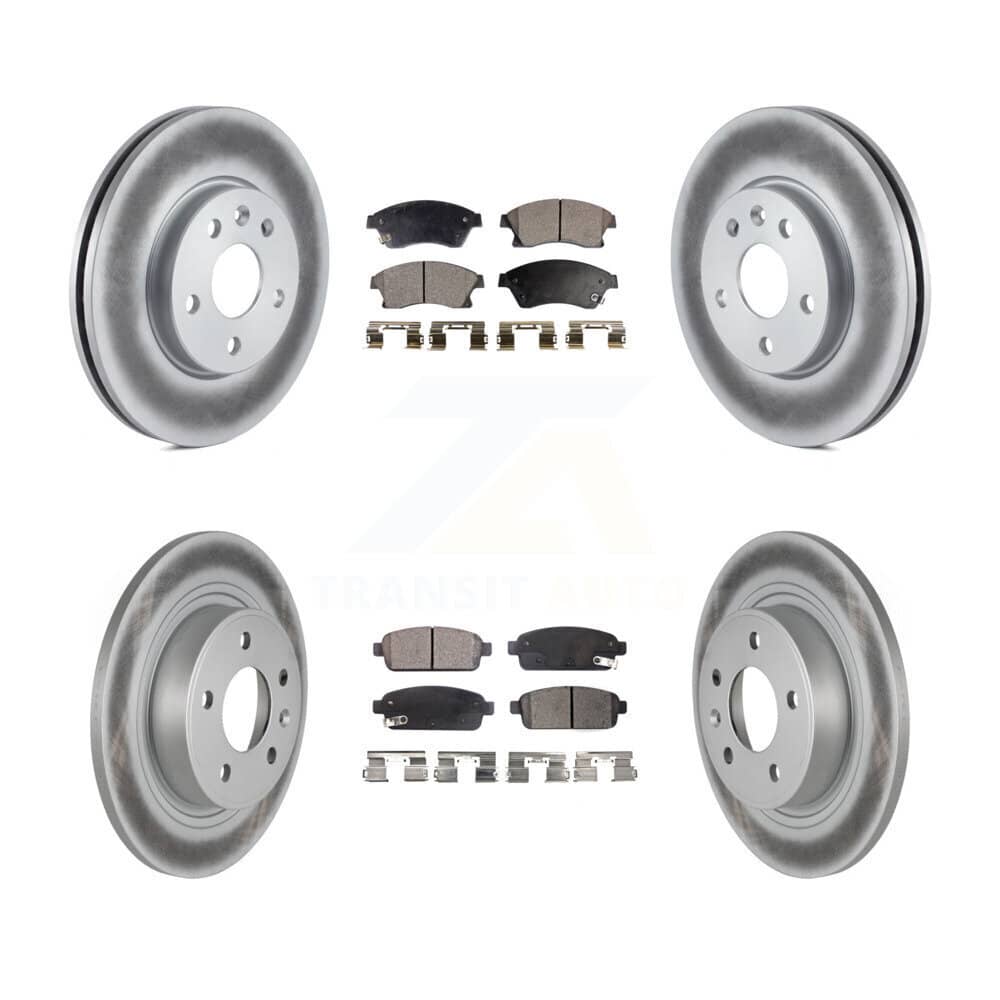 Transit Auto - KGF-100615 - Front and Rear Disc Brake Kits