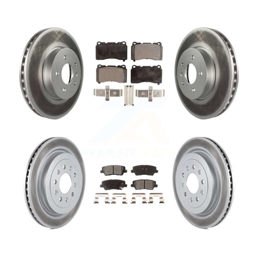 Transit Auto - KGF-100625 - Front and Rear Disc Brake Kits