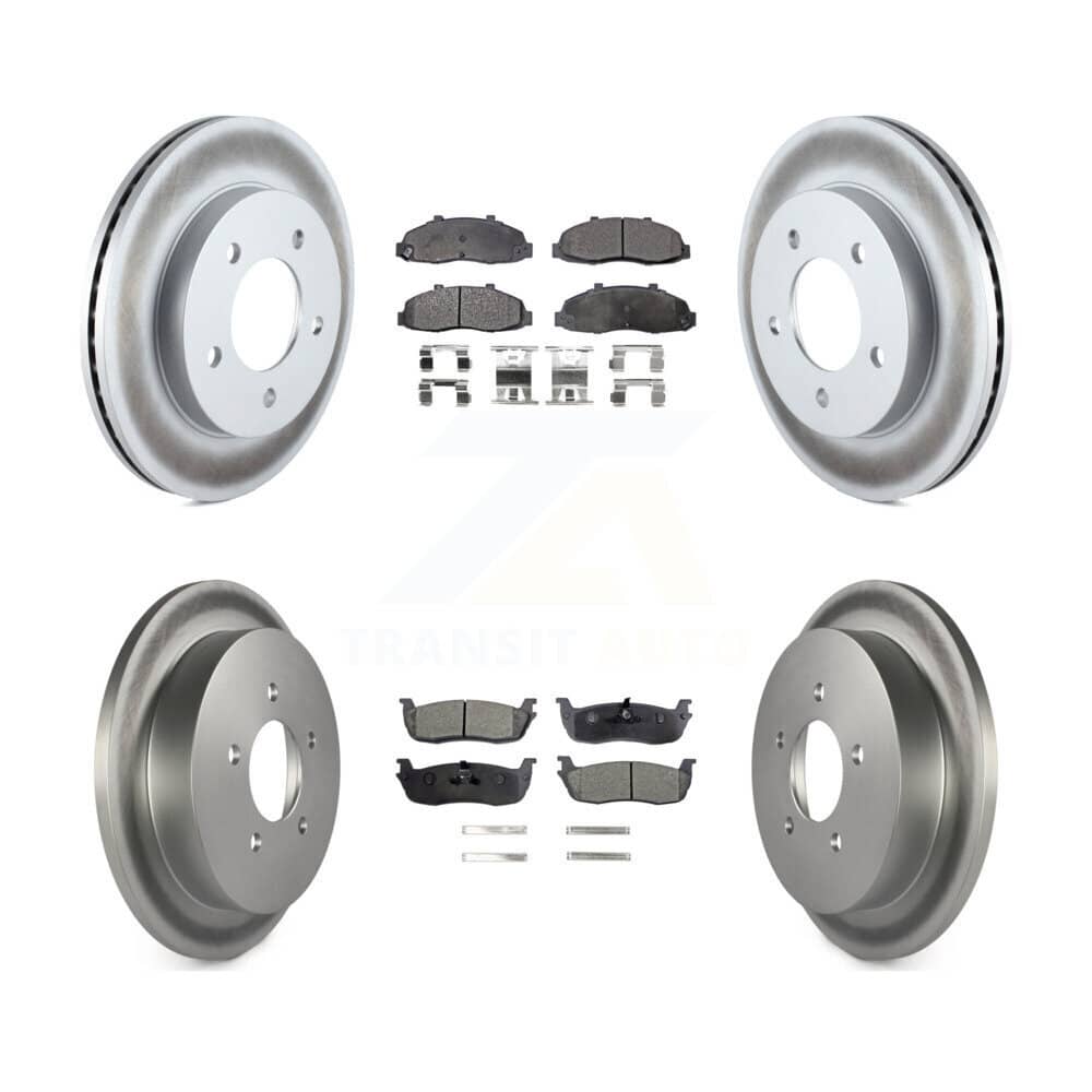 Transit Auto - KGF-100629 - Front and Rear Disc Brake Kits