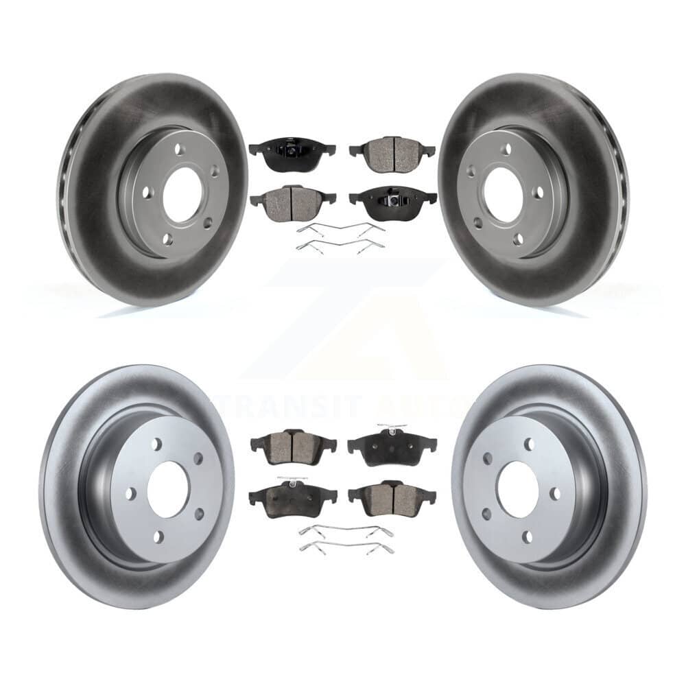 Transit Auto - KGF-100677 - Front and Rear Disc Brake Kits