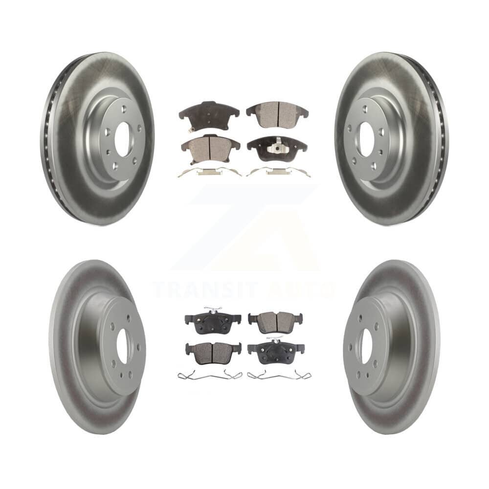 Transit Auto - KGF-100682 - Front and Rear Disc Brake Kits