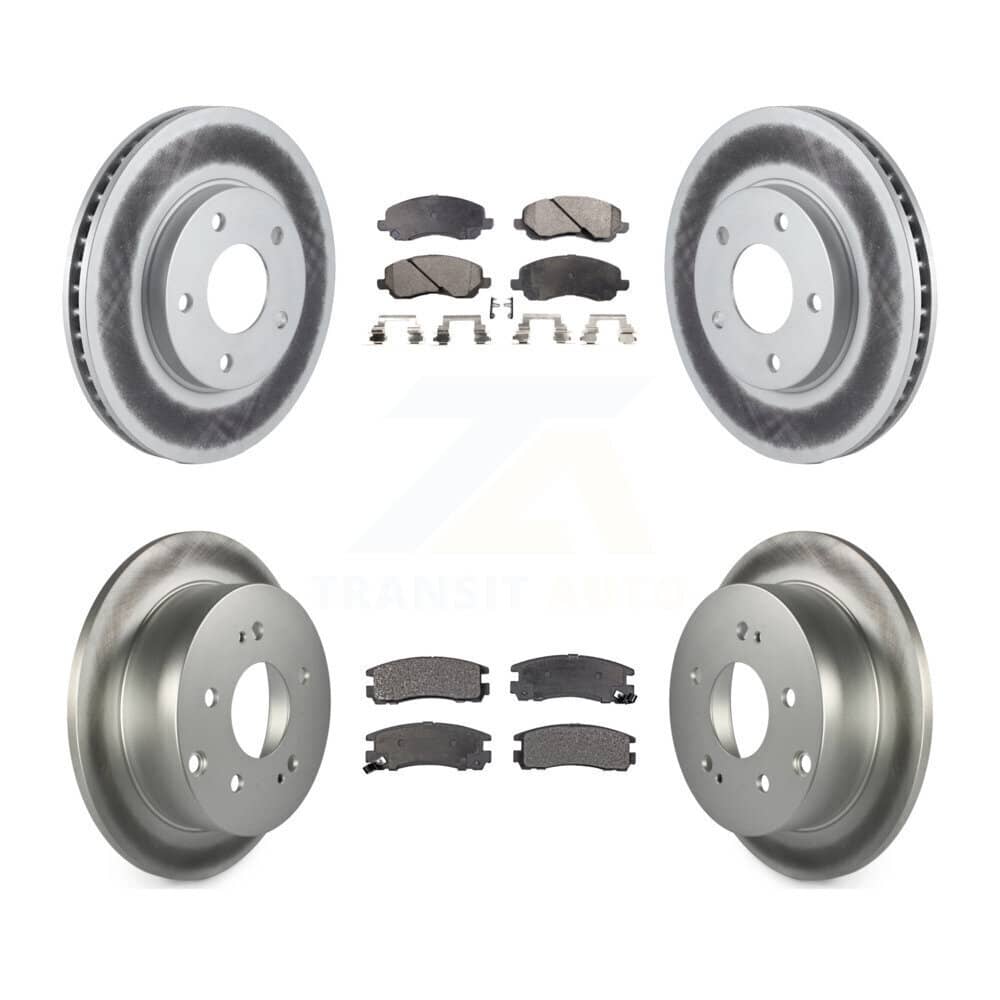 Transit Auto - KGF-100697 - Front and Rear Disc Brake Kits