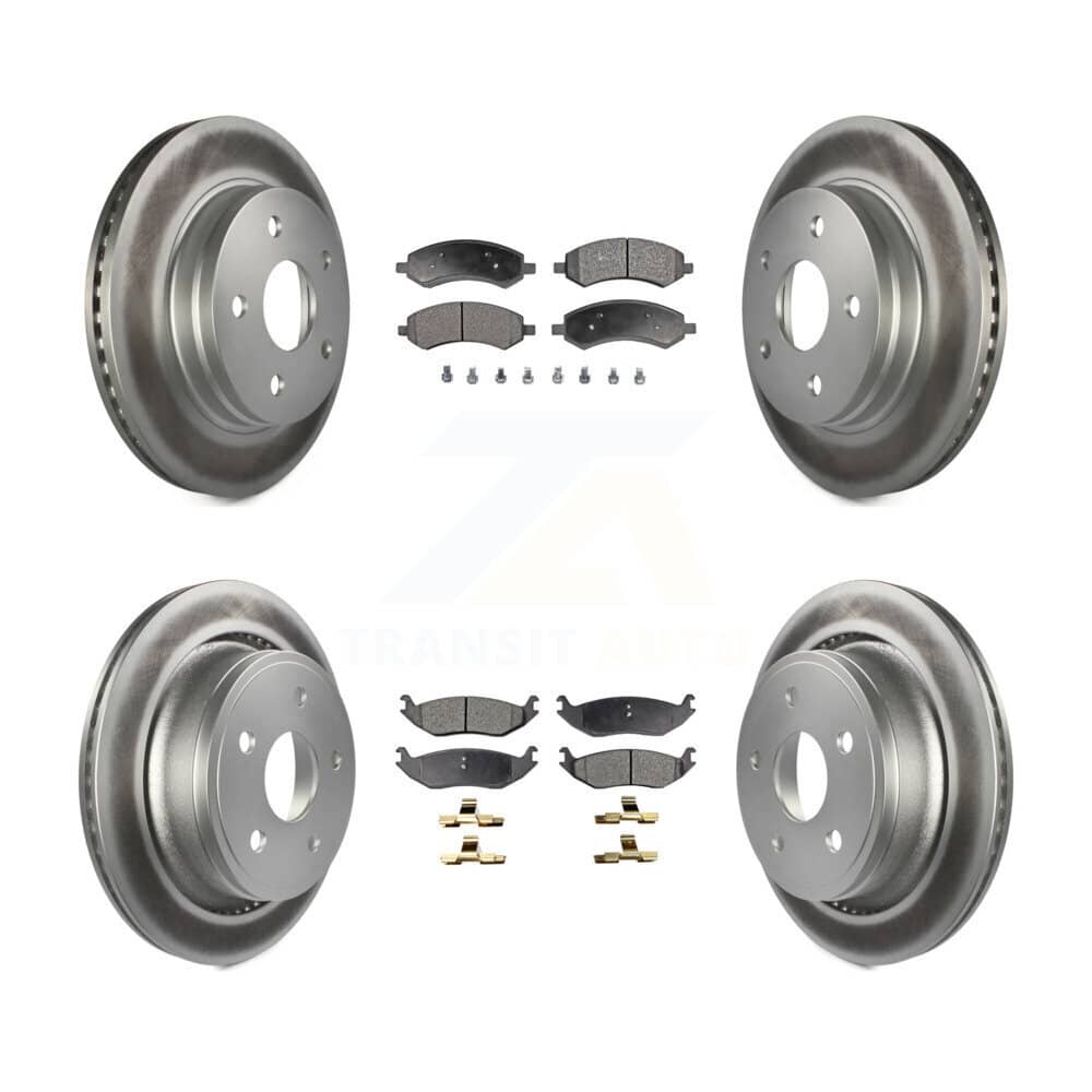 Transit Auto - KGF-100705 - Front and Rear Disc Brake Kits