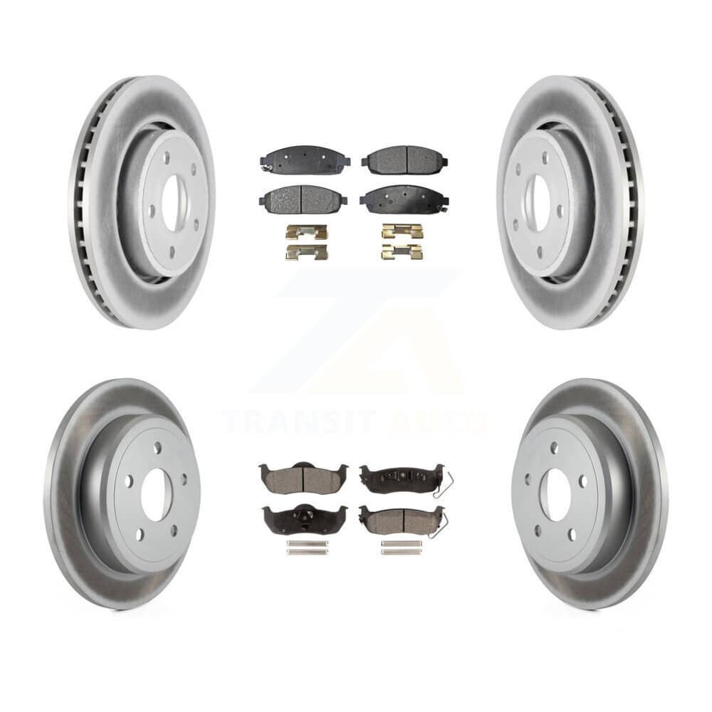 Transit Auto - KGF-100716 - Front and Rear Disc Brake Kits