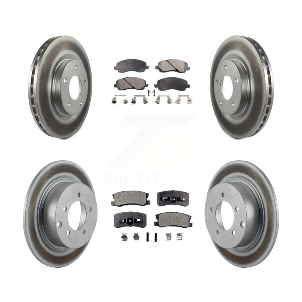 Transit Auto - KGF-100726 - Front and Rear Disc Brake Kits