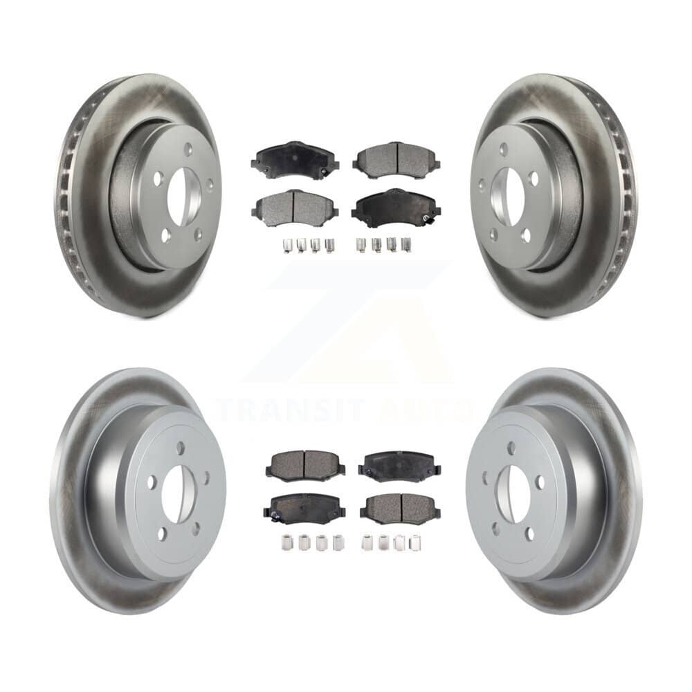 Transit Auto - KGF-100731 - Front and Rear Disc Brake Kits