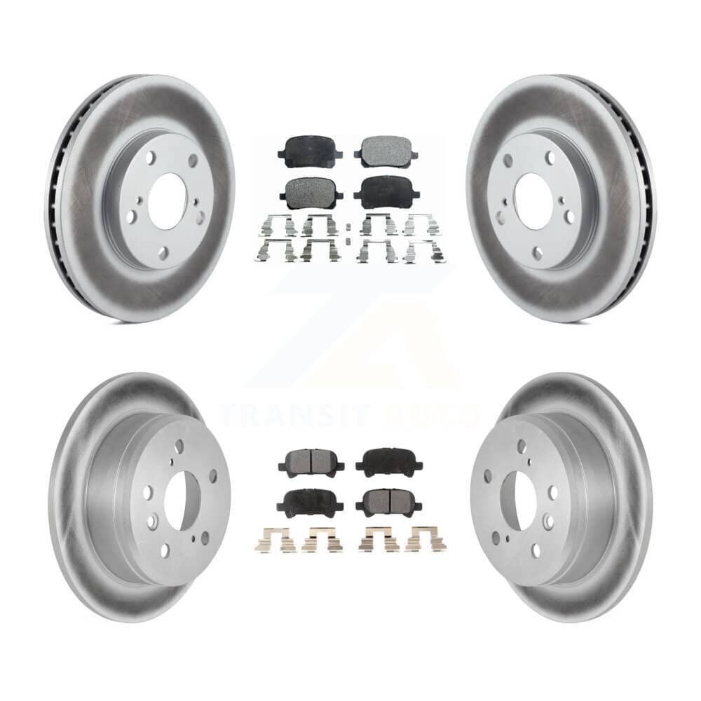 Transit Auto - KGF-100755 - Front and Rear Disc Brake Kits