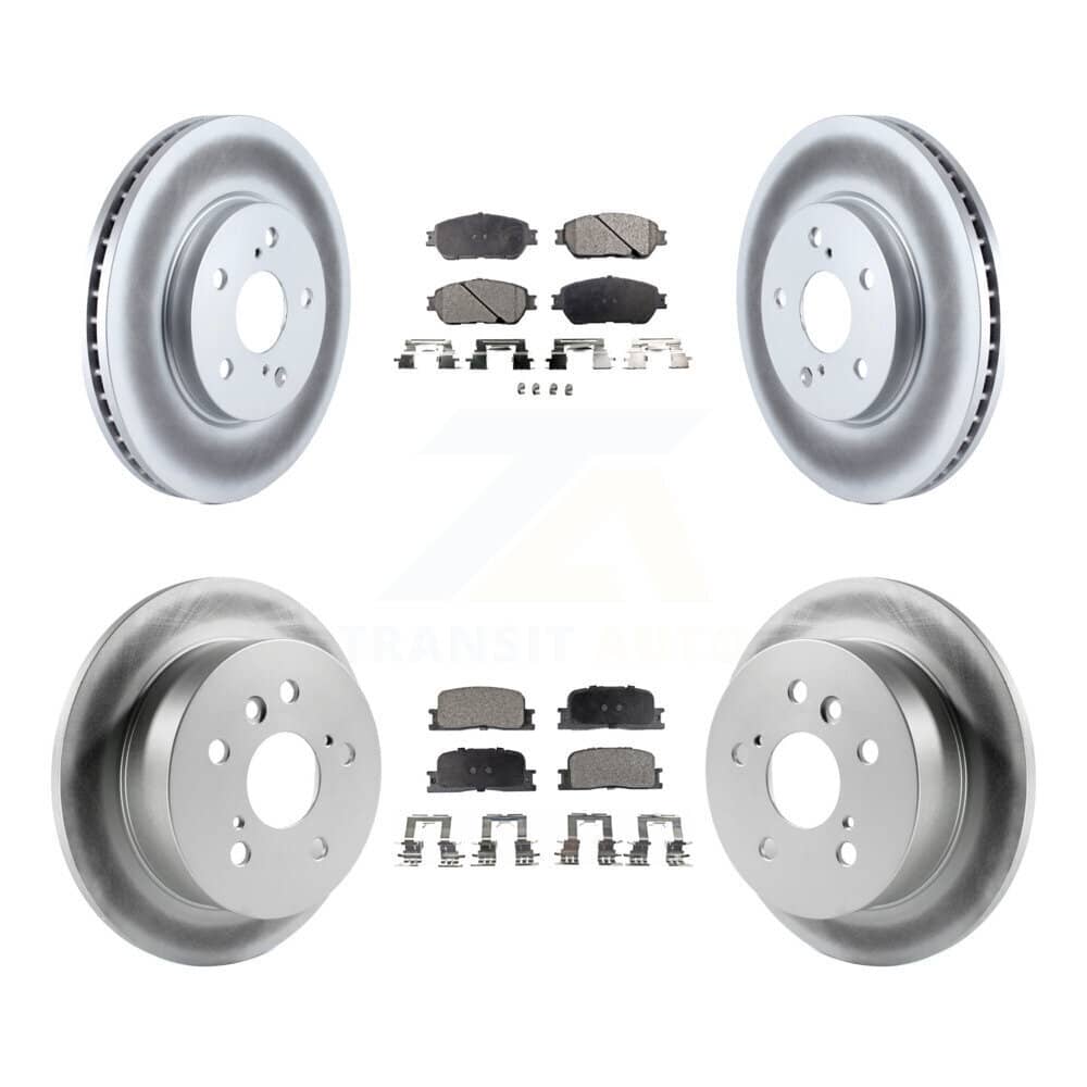 Transit Auto - KGF-100831 - Front and Rear Disc Brake Kits