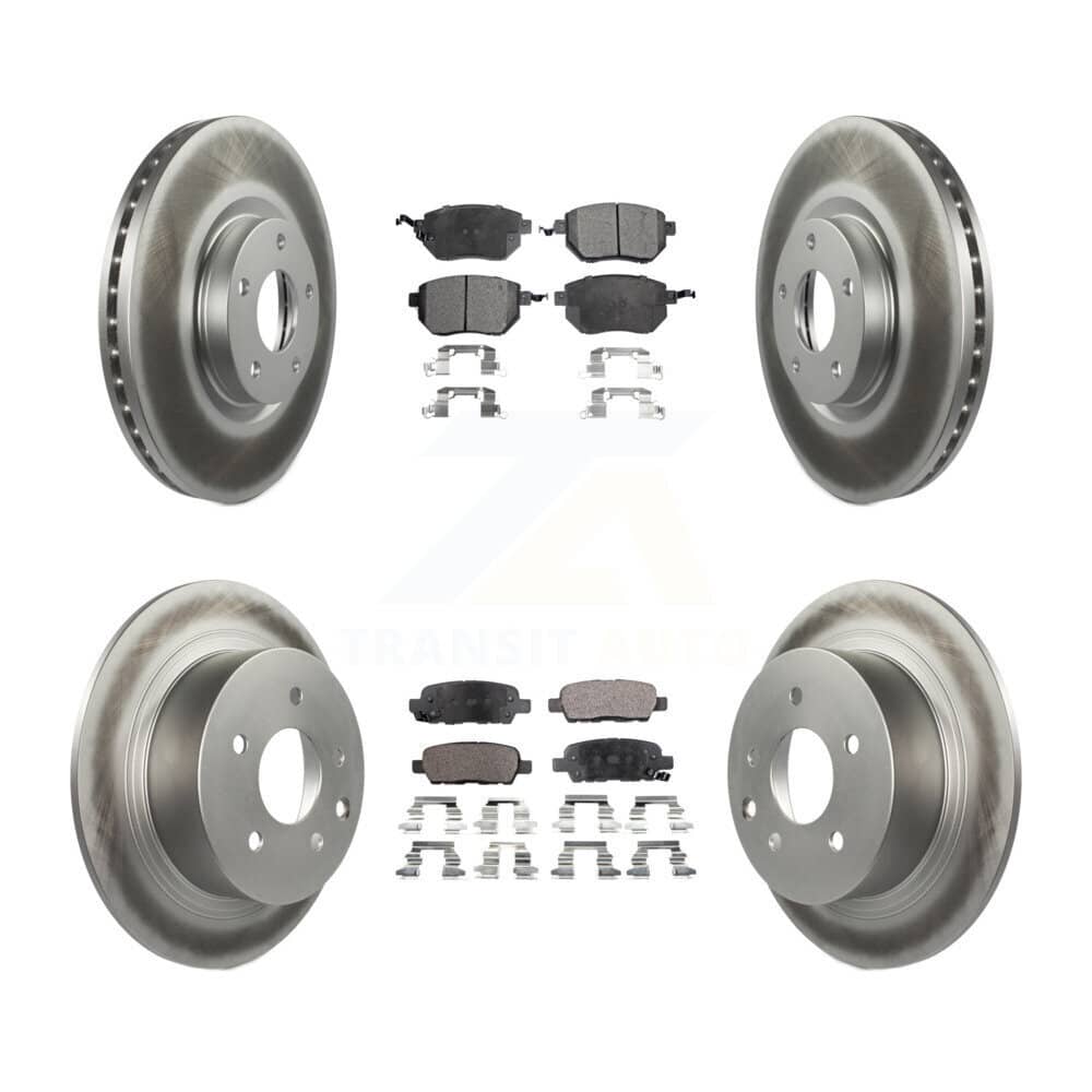 Transit Auto - KGF-100868 - Front and Rear Disc Brake Kits