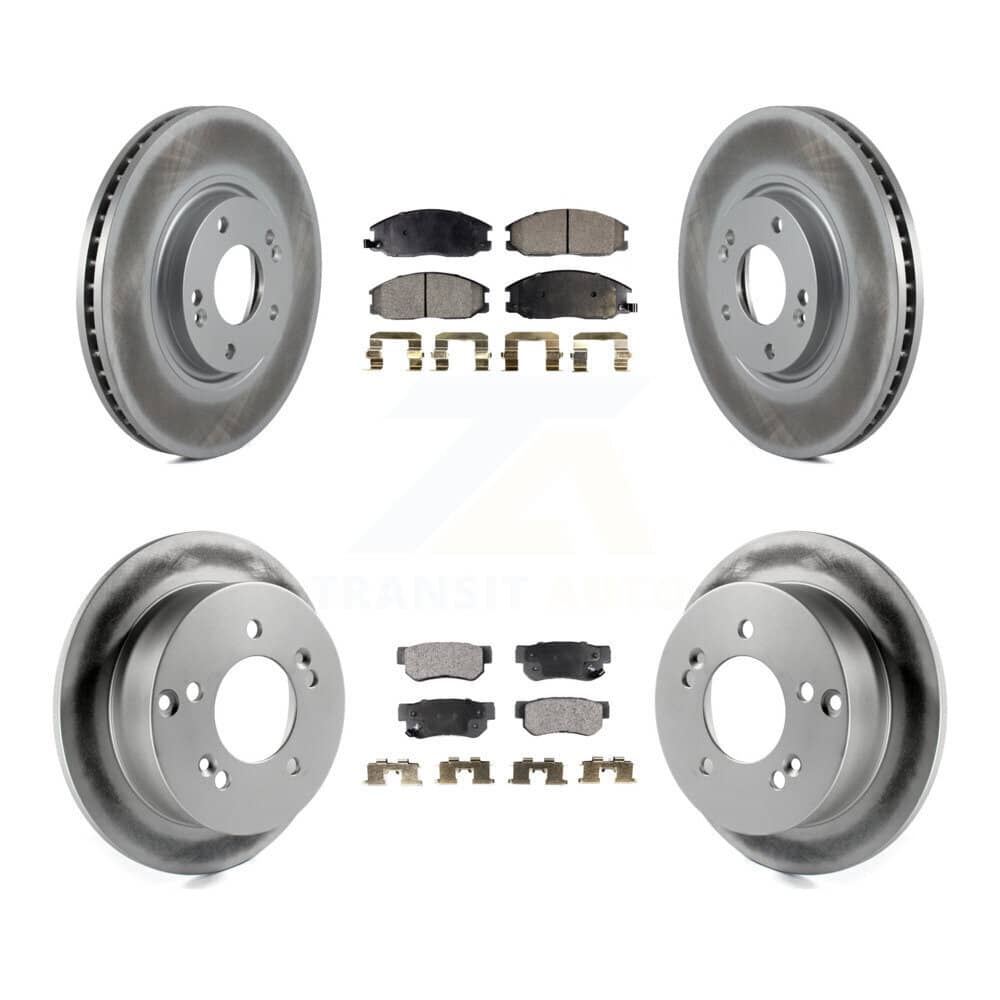 Transit Auto - KGF-100872 - Front and Rear Disc Brake Kits