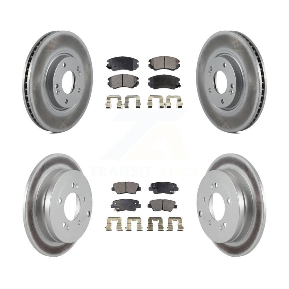 Transit Auto - KGF-100873 - Front and Rear Disc Brake Kits