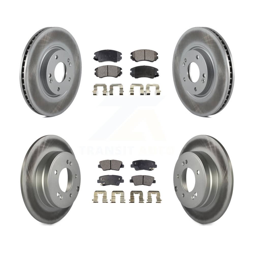 Transit Auto - KGF-100875 - Front and Rear Disc Brake Kits